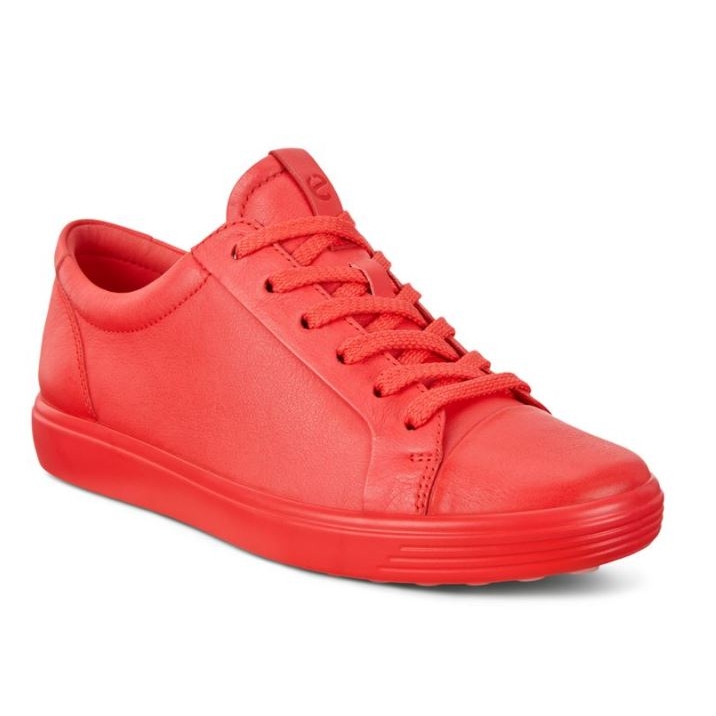 Ecco moc 2.0 womens red on sale