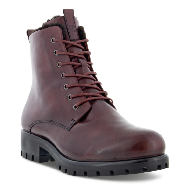 Ecco deals burgundy boots