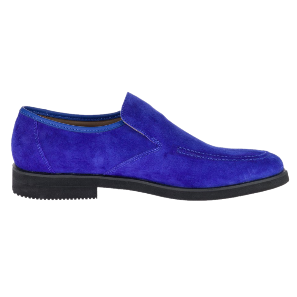 Hush puppies blue hot sale suede shoes