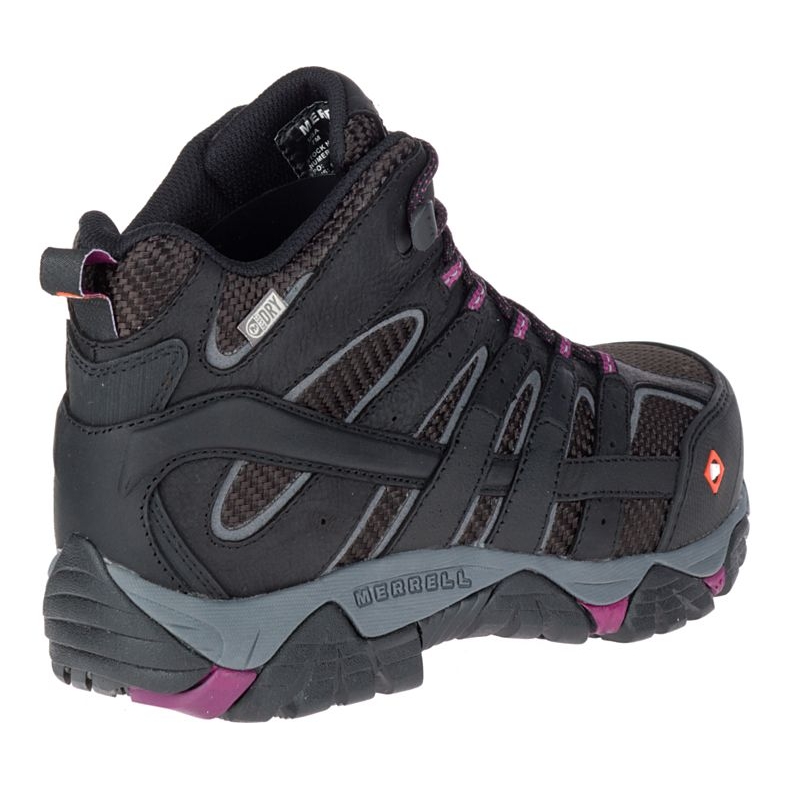 Merrell moab 2 vent mid sale waterproof comp toe work boot