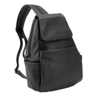 Derek Alexander FN-7866 Half Flap/Zip Backpack