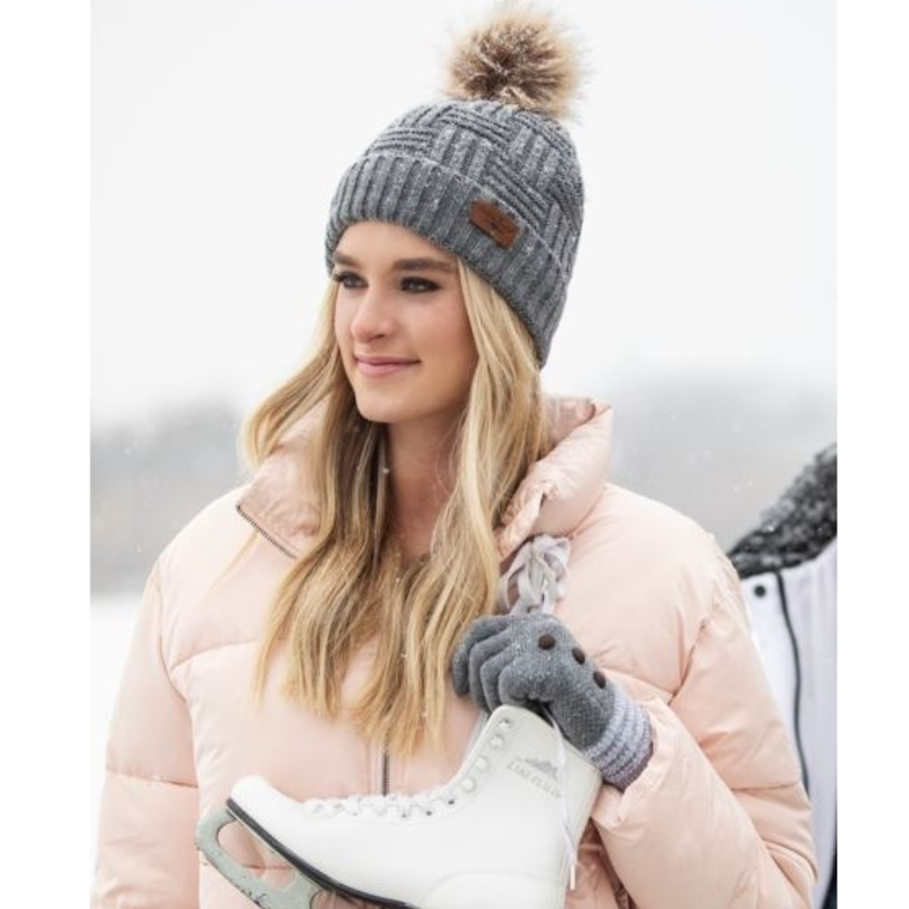 Britt's Knits Plush-Lined Pom Hat