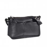 Derek Alexander CP-8843 EW Twin Top Zip Shoulder Bag