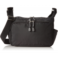 Derek Alexander PW-20185 Nylon Top Zip Full Pocket Organizer