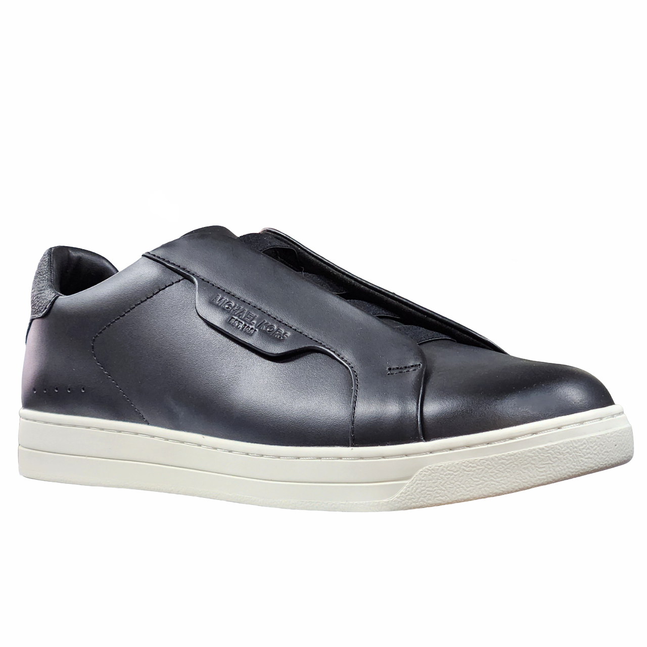 【関税&送料込】Michael By Michael Kors Leather Sneaker Michael Michael Kors Monogram Print Sneakers | Black