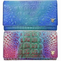 Anuschka #1150 Triple Fold RFID Clutch Wallet