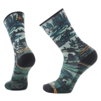Smartwool Unisex Hike Campground Print Light Cushion Crew