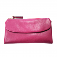 Silver Rose 5026 Two-Fold Wallet W/ Magnetic Closure